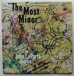 ◆ JOHN LaPORTA Quartet / The Most Minor ◆ Everest HR-119-EV ◆ V
