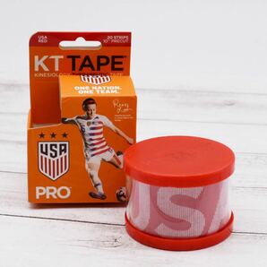 新品 KT TAPE USA ロゴ 限定カラー レッド キネシオロジーテープ
