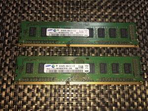 # память [Samsung / M378B2873FHS-CH9 / 1GB 1Rx8 PC3-10600U (2 листов )]#