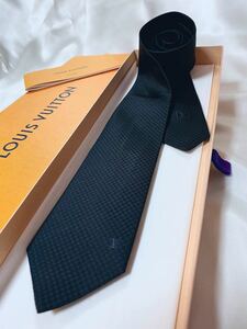  стандартный Louis Vuitton /LOUIS VIUTTONklavato микро Damier галстук 