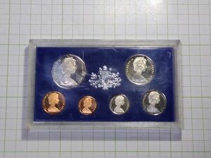 オーストラリア　希少年度　１９７２年　プルーフミントコインセット　Proof Set of 6 coins Royal Australian Mint Proof　