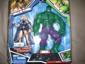 Marvel Legends 6 Marvel's Valkyrie and Hulk Action Figure 2-Pack Exclusive