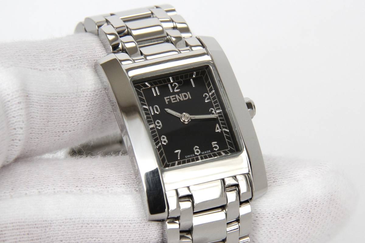 レビューで送料無料】 s1482 FENDI 女性用 腕時計 時計 フェンディ 電池新品 NEW Genteihin