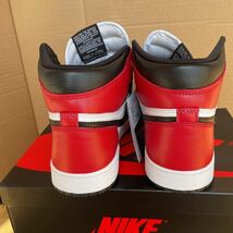 Air Jordan 1 Retro High OG Light Fusion Red BLACK TO つま黒 custom シカゴ_画像4