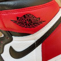 Air Jordan 1 Retro High OG Light Fusion Red BLACK TO つま黒 custom シカゴ_画像7