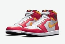 Air Jordan 1 Retro High OG Light Fusion Red BLACK TO つま黒 custom シカゴ_画像2