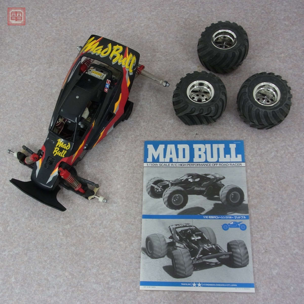 半額SALE/ タミヤ マッドブル 未組み立て品 - ホビーラジコン