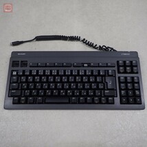 SHARP X68000compact キーボード DSETK0025CE01 シャープ 破損有り ジャンク パーツ取りにどうぞ 1円～【20_画像1