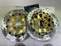 ゼファー750/400 GPZ900R ZEPHYR400 ZRX400 ZXR400 ZZR400 Z750 ZR-7 サンスターカスタムディスク KC301H　φ300 新品左右セット_画像1