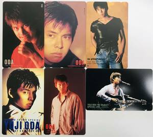 * telephone card * Oda Yuuji! YUJI ODA! telephone card! 6 pieces set! unused goods *