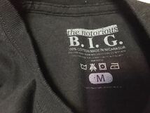 THE NOTORIOUS B.I.G ロングTシャツ　M hiphop ラッパー　アーティストTシャツ　ヒップホップ_画像5