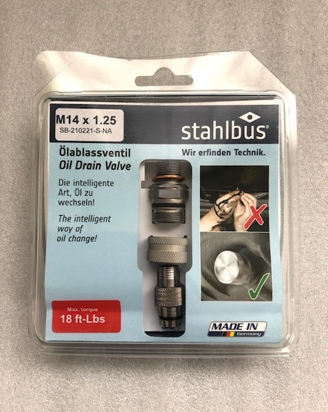 スズキ用 STAHLBUS エンジンオイル簡易交換ドレインボルト (M14x1.25)