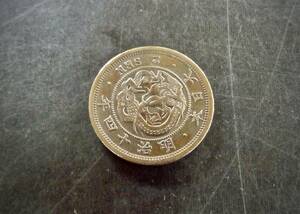 2銭銅貨 明治14年 送料無料 （13791）　　　　硬貨 古銭 アンティーク　日本 貨幣 近代 コレクション 