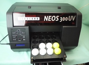  golf ball exclusive use UV printer bird Land NS300UV 24 ball printer Event name inserting original ball made 