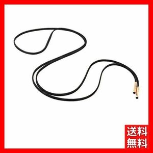 ネックレス ゴールド ロング 150㎝ 長い 紐 黒 ブラック シンプル 多用途 レディース 韓国 ブレスレット 腕輪 アンクレット #C870-1