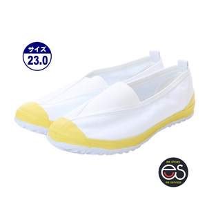 * new goods * popular *[18999-YEL-23.0] indoor shoes education shoes physical training pavilion shoes canvas . material * rubber bottom material man and woman use (16.0~28.0)