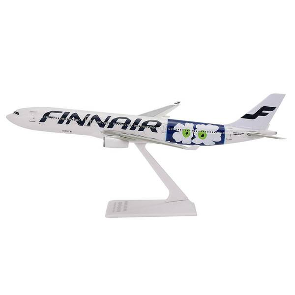 北欧★FINNAIR×marimekkoフィンエア×マリメッコ★Unikkoウニッコ A330 Anniversary Plane飛行機模型⑤フィンランド航空