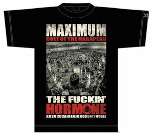 即決! マキシマム ザ ホルモン ☆ CULT OF HARAPEKO HAE［蝿］Tシャツ Lサイズ 未開封新品 / MAXIMUM THE HORMONE