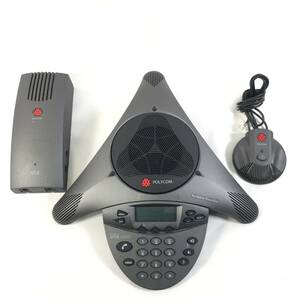 S4031767 POLYCOM VTX1000 会議システム AC欠品 1点セット【通電OK】