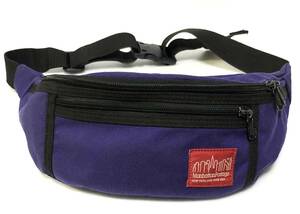  Manhattan Poe te-ji waist bag black purple ru purple belt bag body bag 223231