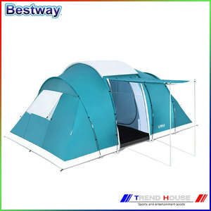 6人用テント 490cm x 280cm x 200cm 簡易テント ベストウェイ/pavillo Family Ground 6 Tent BESTWAY