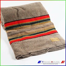 ［PENDLETON］YAKIMA CAMP BLANKET TWIN WITH CARRIER/ペンドルトン ヤキマキャンプブランケット_ZA160-52553/MINERAL UMBER_画像3