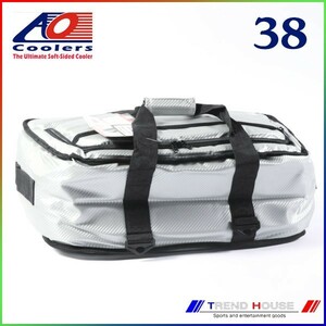 AO Coolers 38PACK CARBON STOW-N-GO SILVER / AOクーラーズ カーボン ストー＆ゴー ソフトクーラー 38パック シルバー