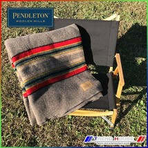 ［PENDLETON］YAKIMA CAMP BLANKET TWIN WITH CARRIER/ペンドルトン ヤキマキャンプブランケット_ZA160-52553/MINERAL UMBER_画像6