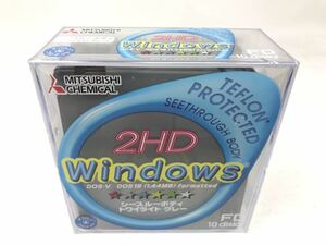 三菱 MITSUBISHI CHEMICAL 2HD Windows 2HDV10SH 新品未開封　N5161