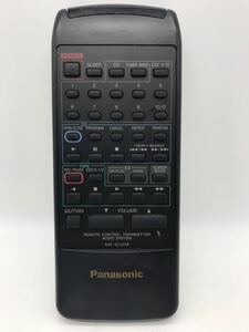 Panasonic パナソニック CDコンポ SC-CH55用リモコン RAK-SC305W 全ボタン電波飛び確認済　N5040