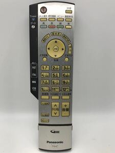 Panasonic パナソニック テレビ リモコン EUR7629Z40 全ボタン電波飛び確認済み　N5086
