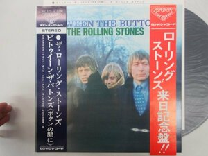 mK6｜無傷【LP / LONDON JP/ペラジャケ/ DG / w/OBI（＆来日記念盤帯付）】ROLLING STONES（ストーンズ）ビトゥイーン～ボタンの間に