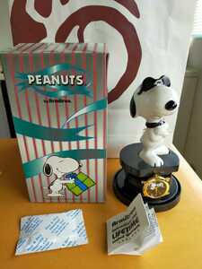 1995 year Armitron Vintage Snoopy joke -ru wristwatch ceramics figure 