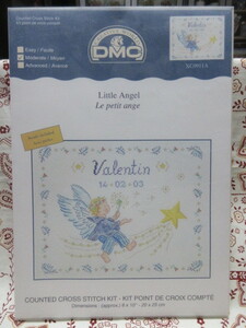 DMC COUNTED CROSS STITCH KIT-KIT POINT DE CROIX COMPTE Little Angel Le petit ange　