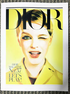 2022春夏 DIOR MAGAZINE No.37 Let's Play! SPRING2022雑誌 カタログ ディオール