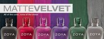 レア●新品●Zoya ゾーヤ●ZP499　Dovima　　●限定 Matte Velvet collection　マットなブラック　匿名発送_画像4