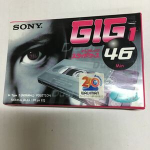 SONY カセットテープ GIG1 46 ウォークマン アニバーサリー　年代物