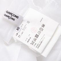 コムコム コムデギャルソンCOMME des GARCONS メッシュエプロンワンピース 白XS 【レディース】_画像10