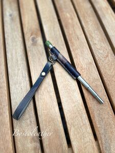 火吹き棒専用本革ストラップ