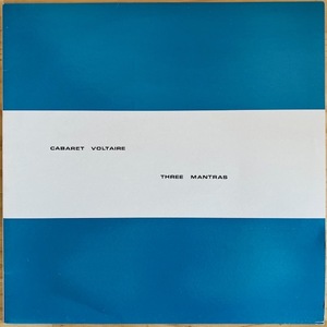 LP■実験音楽/CABARET VOLTAIRE/THREE MANTRAS/ROUGH TRADE RT 038/UK盤80年ORIG 12inch 美品/キャバレー・ヴォルテール人気盤/INDUSTRIAL