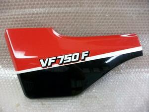 【BST】★VF750F RC15 純正 左 サイドカバー 赤/黒