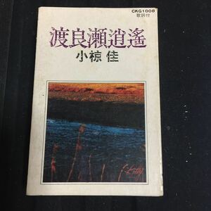 小椋佳 渡良瀬逍遥 国内盤カセットテープ■