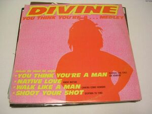 ●EURO HOUSE EUROBEAT HI-NRG 12”●DIVINE/YOU THINK YOU'RE A…MEDLEY