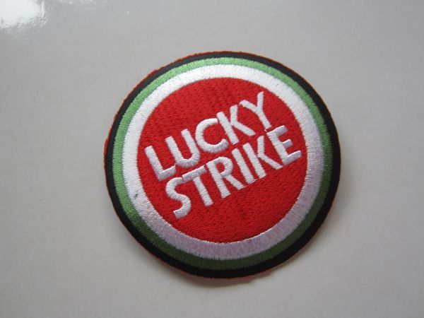 LUCKY STRIKE ラッキーストライク 大判ステッカー シール 直径30cm 3種類 3枚/タバコ 煙草 ノベルティ 販促 非売品 未使用 広告  企業ロゴ たばこ - www.gendarmerie.sn