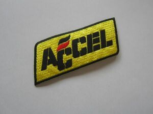 accel アクセル レーシング ロゴ ワッペン/ 刺繍 エンブレム レーシング F1 自動車 NASCAR ビンテージ 111