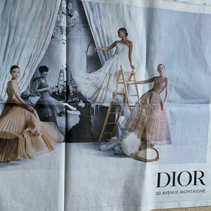 超貴重！ディオール DIOR 30 avenue montaigne 広告 読売新聞 3/4