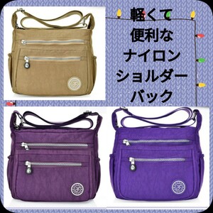 新品♪#斜め掛けバッグ #ショルダーバッグ#バッグ#ナイロンショルダー#バック#軽いかばん#旅行かばん#軽いショルダー#撥水加工