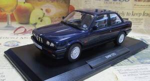 ★レア絶版*Norev*1/18*1991 BMW 325i Touring ダークブルーメタリック