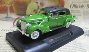 ★レア絶版*Signature Models*1/32*1938 Cadillac Fleetwood グリーン≠フランクリンミント