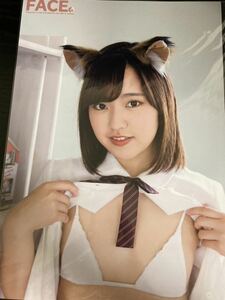 香月杏珠 A4 写真 水着 ビキニ コスプレ 1 グラビア グラドル 猫耳 ネコミミ 特典